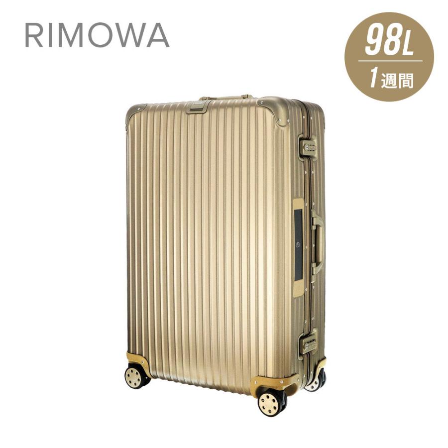 リモワ RIMOWA TOPAS TITANIUM トパーズ チタニウム TSAロック チタン 98L 1週間 923.77.03.5｜u-stream