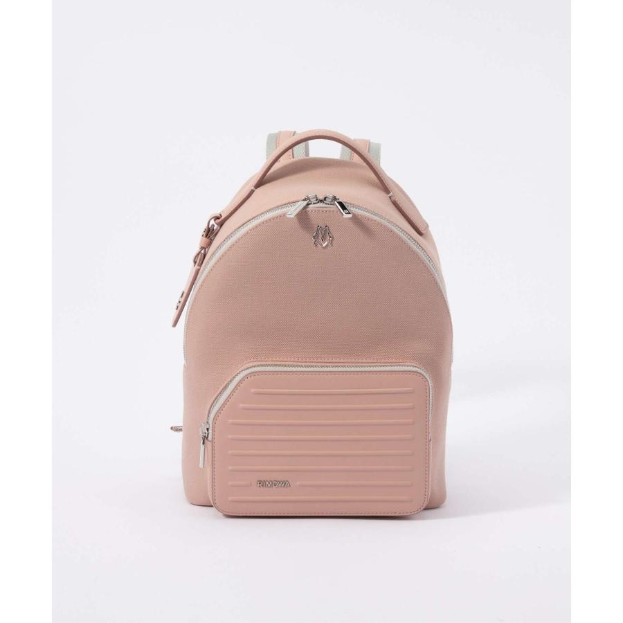 【新品未使用】リモワ Never Still バックパック　ROSE PINK RIMOWA NEVER STILL Backpack DESERT ROSE Pink Canvas Leather