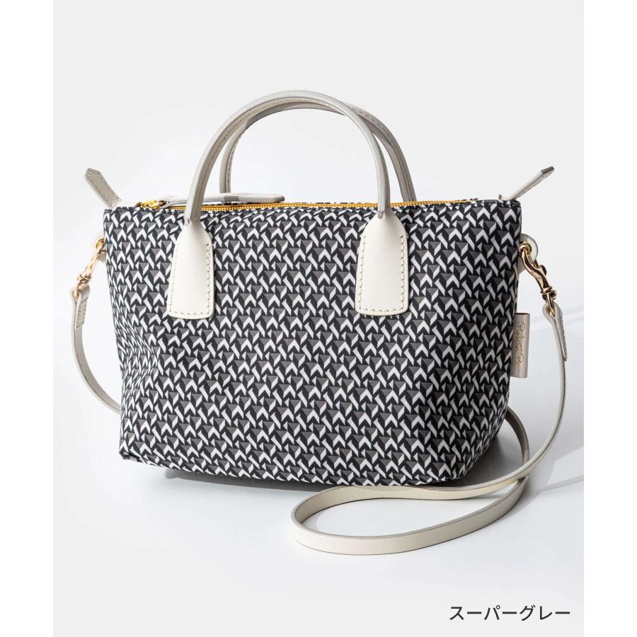 ROBERTA PIERI ロベルタピエリ タタミ 2way ハンドバッグ ロゴ ROBERTA PIERI（ロベルタピエリ）｜TATAMI MINI DUFFLE〔2WAY