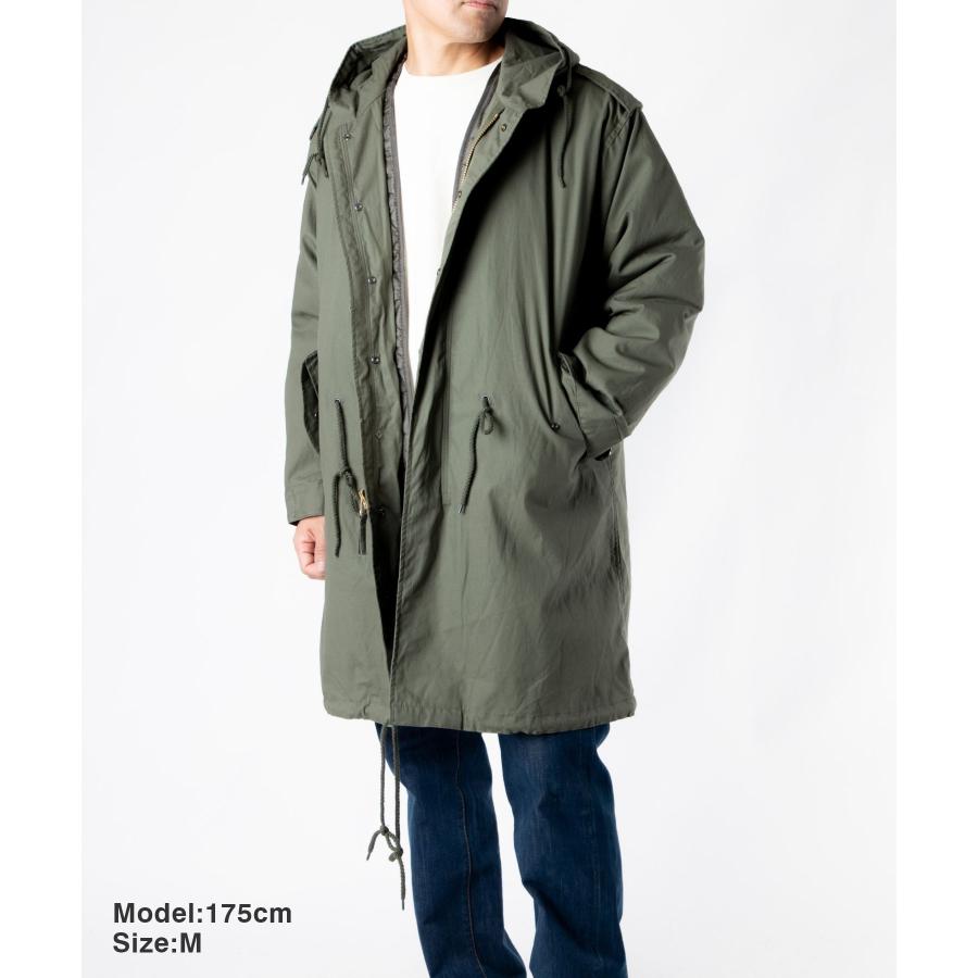 ロスコ ROTHCO M-51 PARKA ジャケット メンズ アウター パーカー モッズコート オリーブ S M L XL｜u-stream｜02