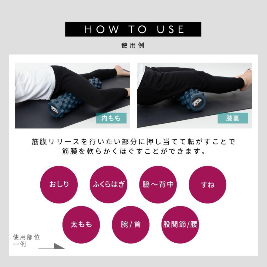 Rumble Roller ランブルローラー ミドルサイズ フォームローラー 筋膜