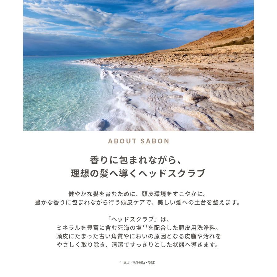 サボン SABON ヘッドスクラブ 300g リフレッシングミント リラクシングラベンダー  返品交換対象外 爆買 | SABON | 04