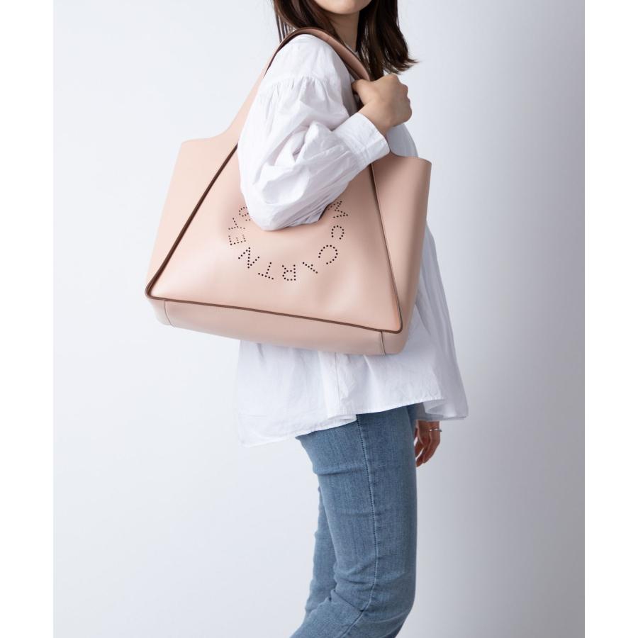 STELLA McCARTNEY ピンクベージュ トートバッグ Women ピンク パール ファラベラ パール タイニー トートバッグ