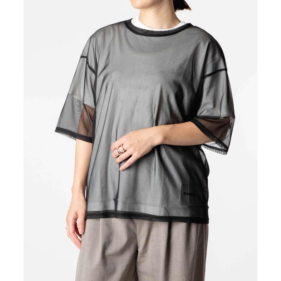 【正規品】 スターアンドストライプ STAR＆STRIPE SHEER TEE シアー Tシャツ SSMD-090 半袖 クルーネック レイヤード レディース トップス M | STAR&STRIPE | 08