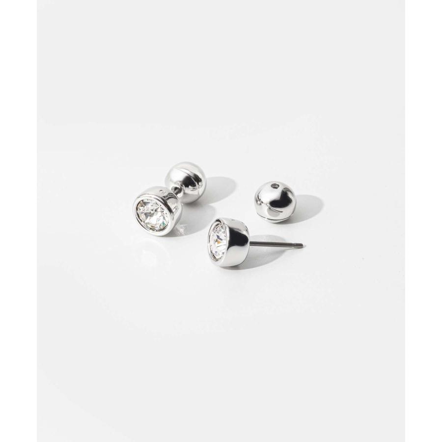 新品未使用SWAROVSKIインフィニティ スタッドピアス　定価19,800円 SWAROVSKI スワロフスキー swarovski Imber stud earrings