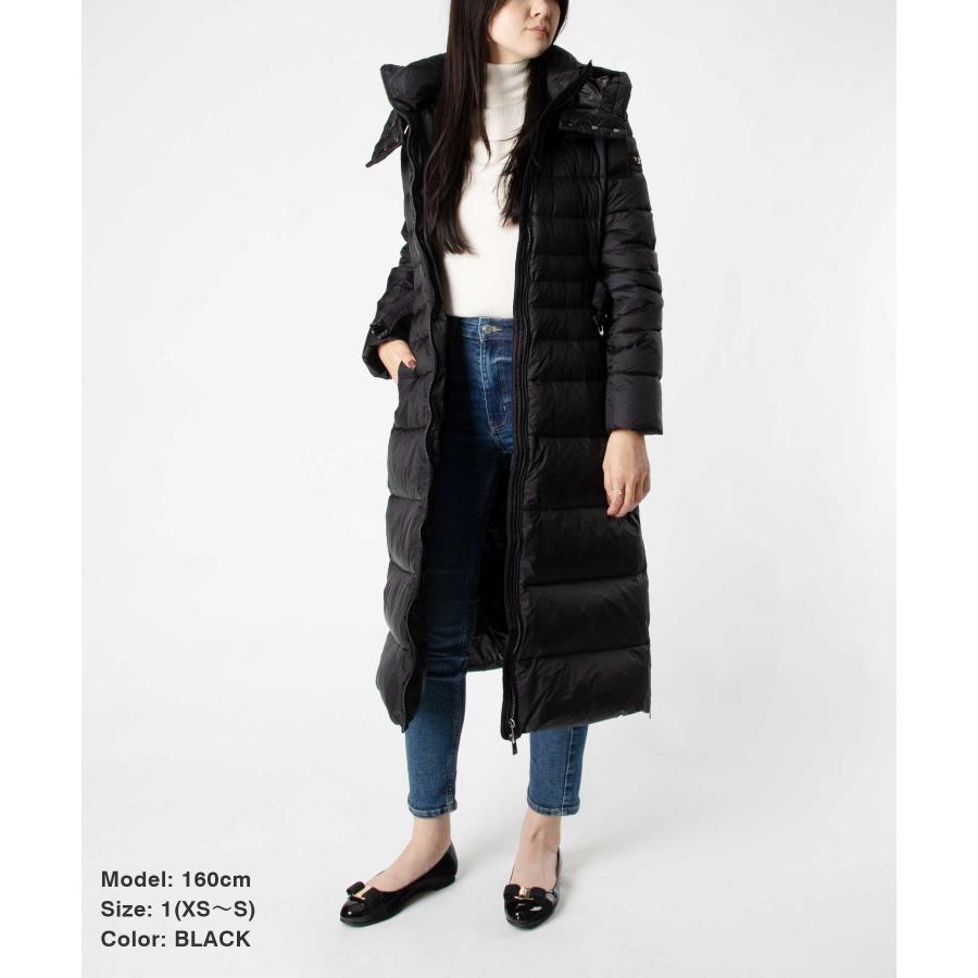 TATRAS ブラックロングダウンジャケット TATRAS ブラック ダウンジャケットフード付き 02