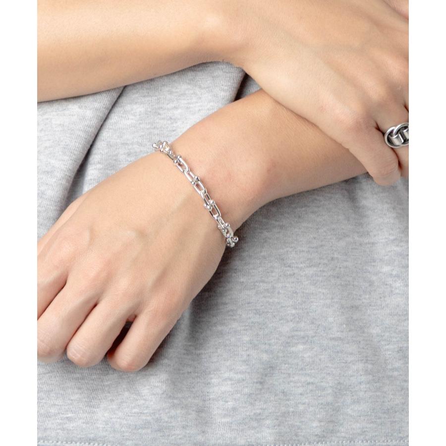 ティファニー Tiffany & Co 39991608 39991594 ブレスレット レディース アクセサリー HardWear Small Link Bracelet in Sterling Silver small｜u-stream｜08