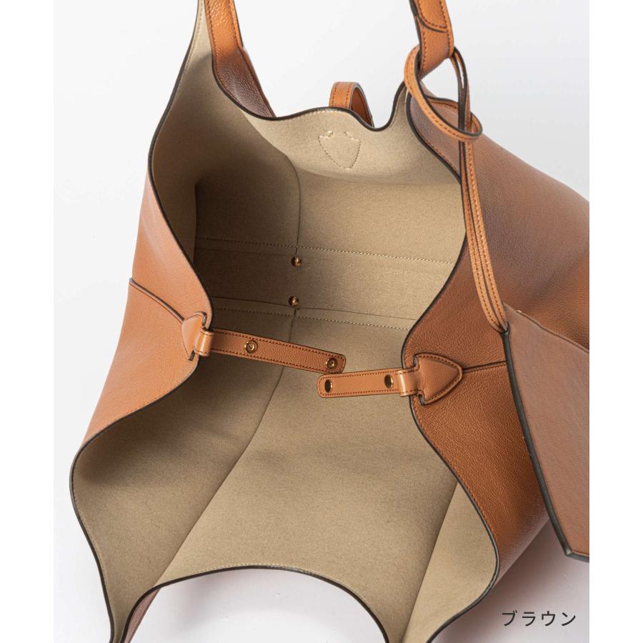 ⭐️美品⭐️TOD'S ハンドバッグ レザー トートバッグ ブラウン ゴールド TOD'S トッズ レザー ショッピング バッグ ミディアム スモール