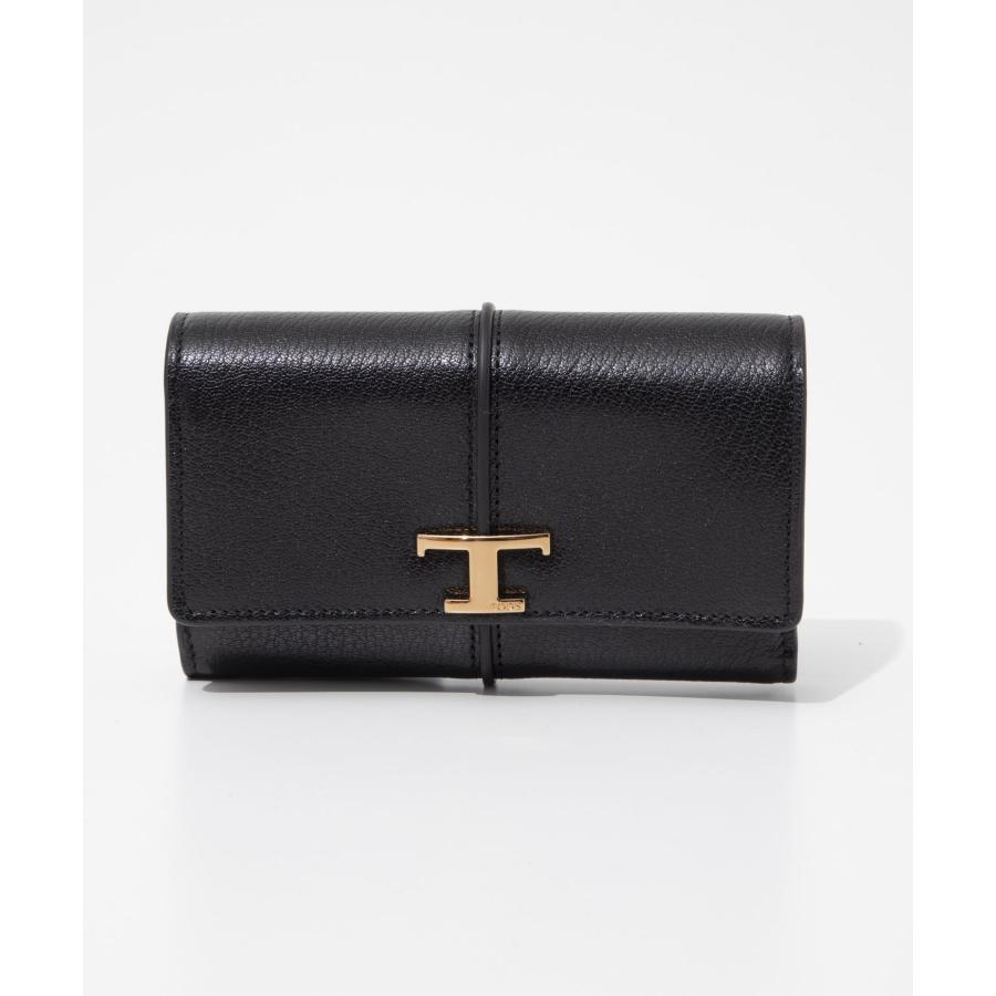 TOD'S（トッズ） TOD'S XAWTSKB3300 TLS 三つ折り財布 T タイムレス