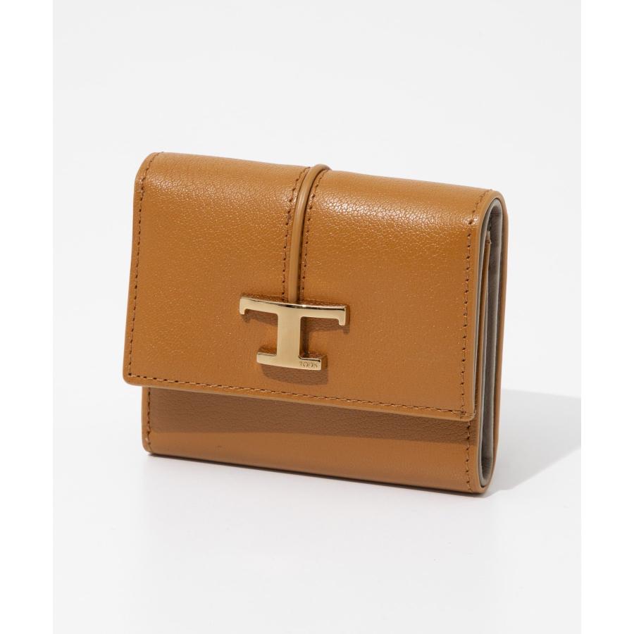 TOD'S トッズ XAWTSKB2000 TLS 三つ折り財布 T タイムレス TOD'S トッズ XAWTSKB2000 TLS 三つ折り財布 T タイムレス