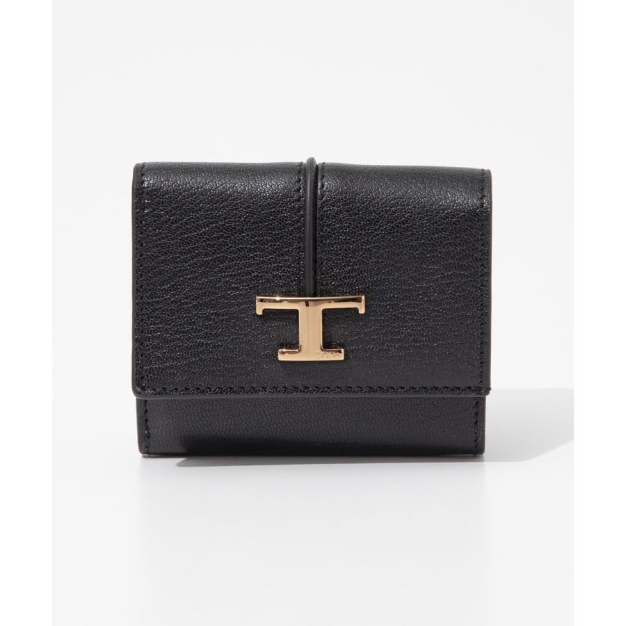 TOD'S トッズ XAWTSKB2000 TLS 三つ折り財布 T タイムレス TOD'S トッズ XAWTSKB2000 TLS 三つ折り財布 T タイムレス