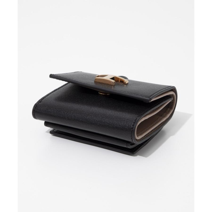 TOD'S トッズ XAWTSKB2000 TLS 三つ折り財布 T タイムレス TOD'S トッズ XAWTSKB2000 TLS 三つ折り財布 T タイムレス