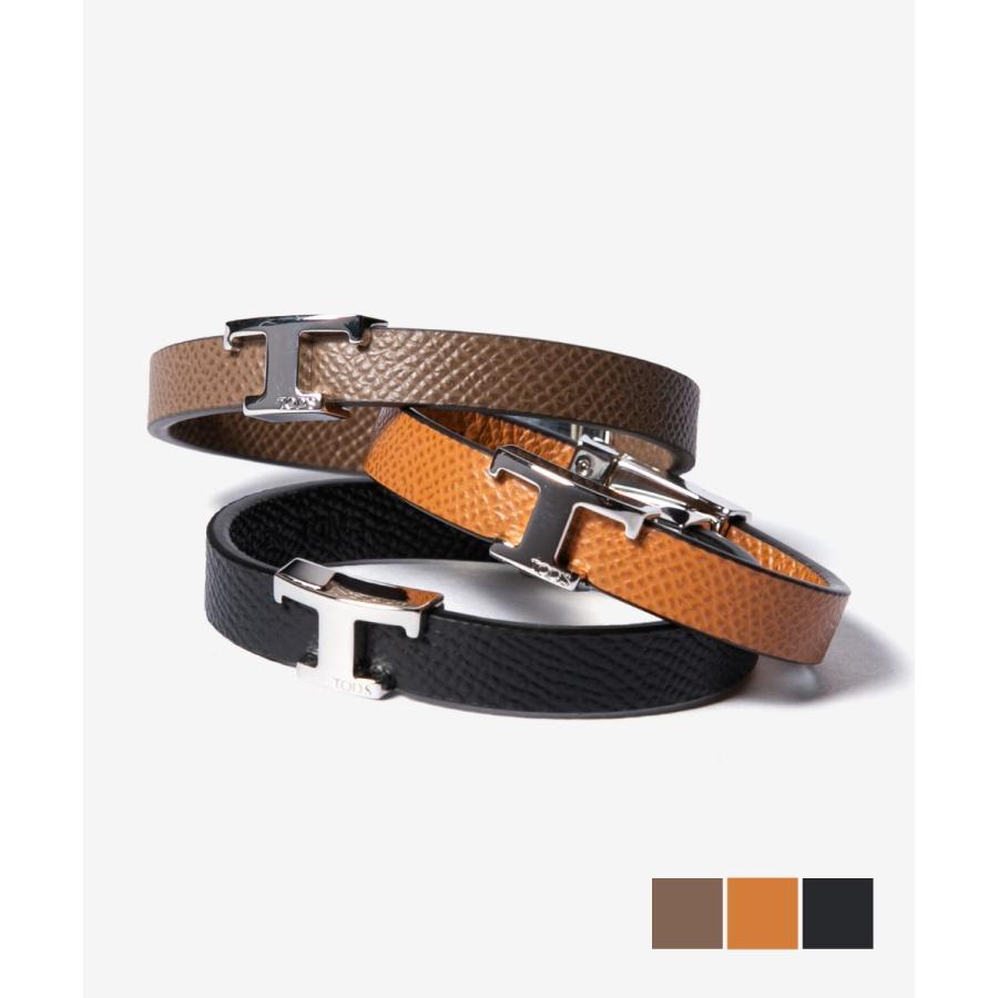 ☆美品☆TOM FORD Tバックル レザーブレスレット ダークブラウン ☆美品☆TOM FORD Tバックル レザーブレスレット ダークブラウン