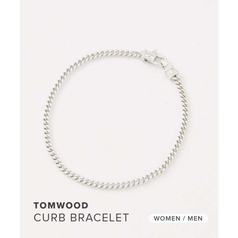 TOM WOOD（トムウッド） TOM WOOD CURB BRACELET M カーブ