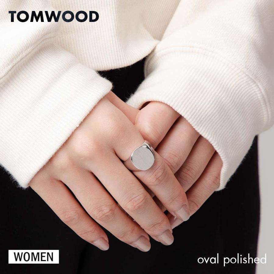 トムウッド TOM WOOD R74HVNA02 S925 リング 指輪 レディース アクセサリー オーバル oval satin シルバー925 ジュエリー ギフト プレゼント｜u-stream