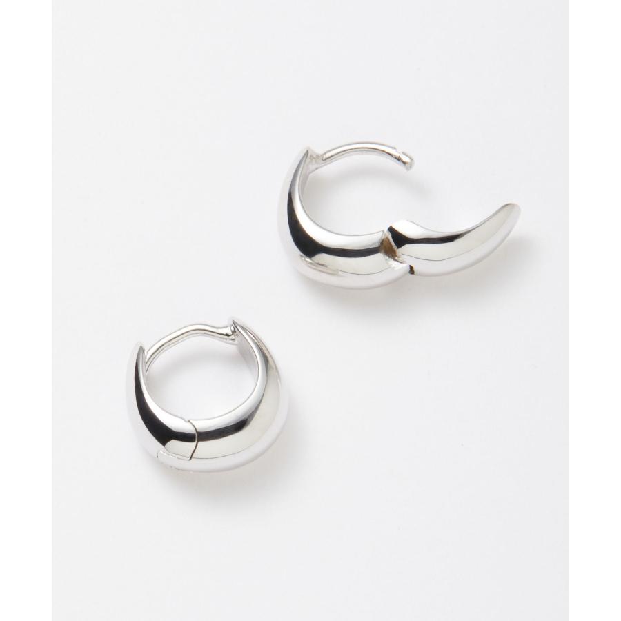TOM WOOD Ice Huggie シルバー ピアス TOMWOOD - 【再販売通知受付可能】Ice Huggies(SILVER