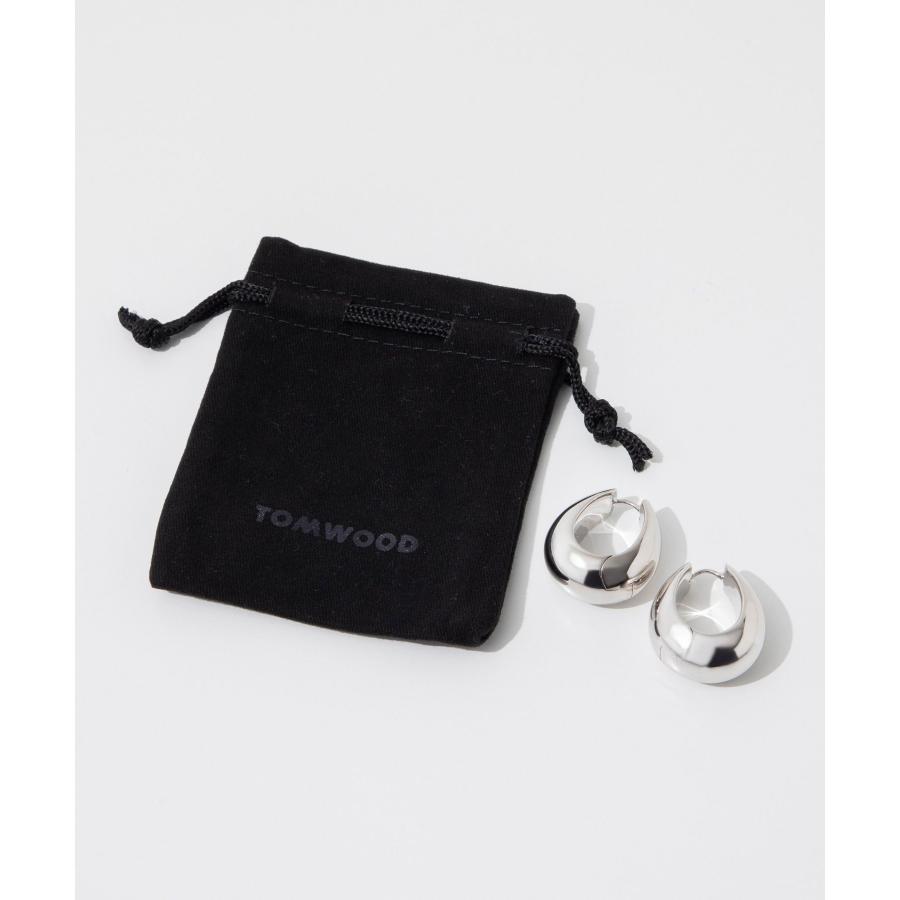Tom Wood トムウッド アイスフープラージ ピアス シルバー TOMWOOD - 【残りわずか】Ice Hoop Medium(SILVER) | ACRMTSM