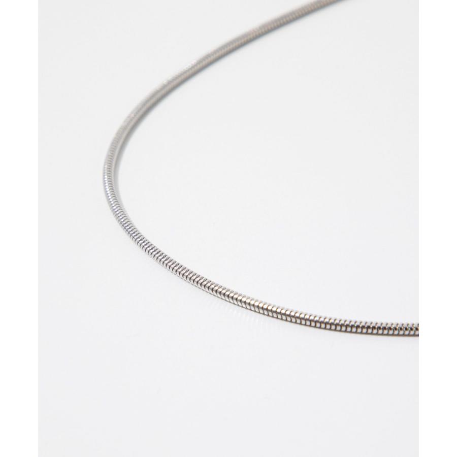 トムウッド　シルバー スネークチェーン ネックレス TOMWOOD - 【残り一点】Snake Chain Slim(SILVER) | ACRMTSM