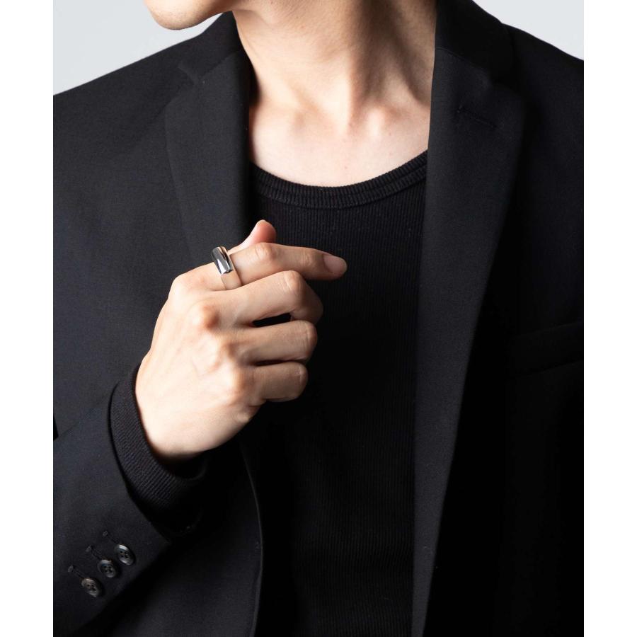 新品 TOM WOOD Crest Ring リング 60 TOM WOOD 指輪 リング Crest Ring Blue Howk Eye トムウッド