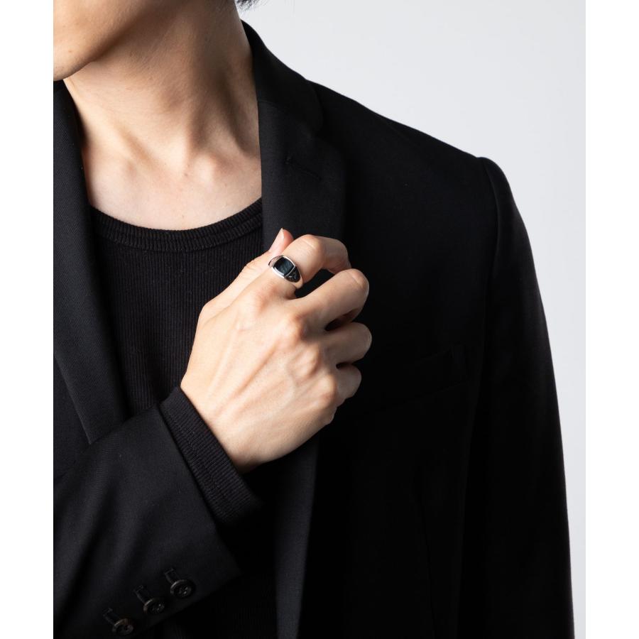 TOM WOOD KAY リングブルーホークアイ 54 トムウッド TOM WOOD Kay Ring Blue Howk Eye R74HKABH02S925