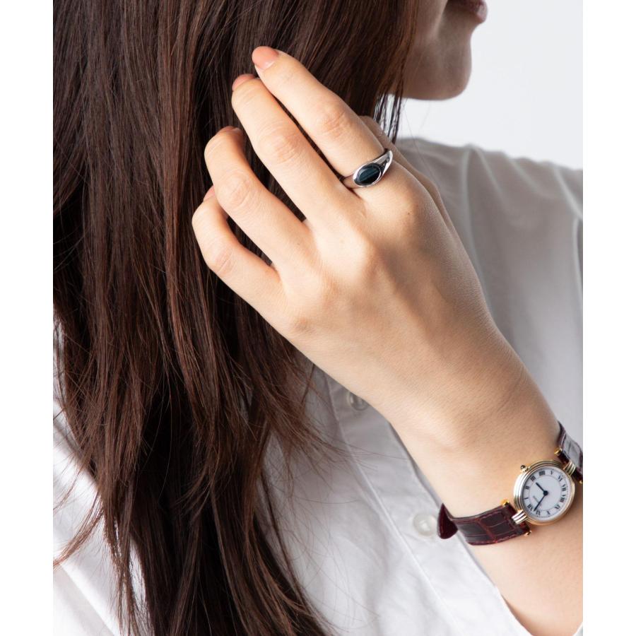 TOM WOOD トムウッド Joe Ring Blue Hawk Eye R74HJOBH01S925