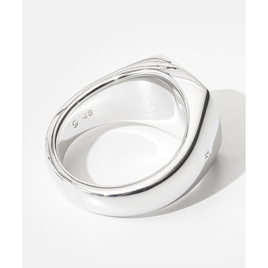 アクセサリー TOM WOOD RING トムウッド TOM WOOD Crest Ring(M) R74HCRNA01S925-M / 101220M