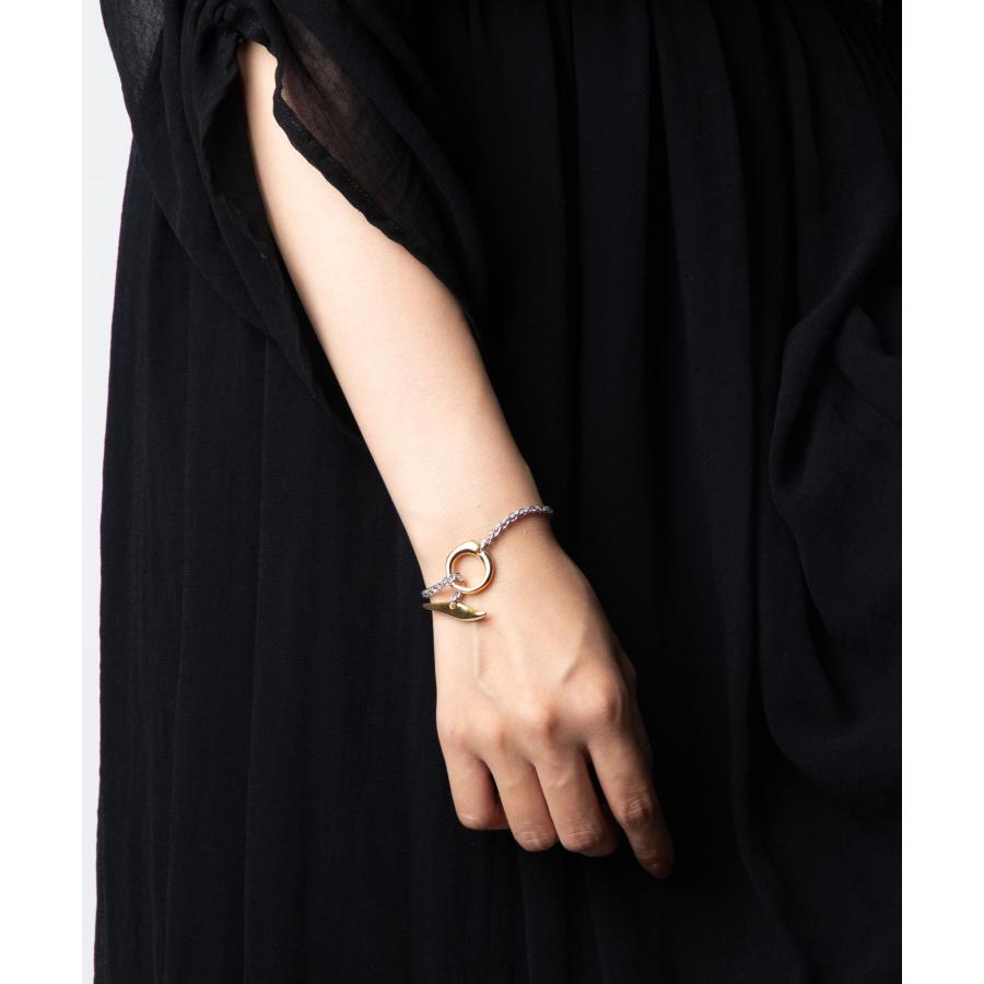 TOM WOOD トムウッド Robin Bracelet Duo BSG080NZ01S925/9K