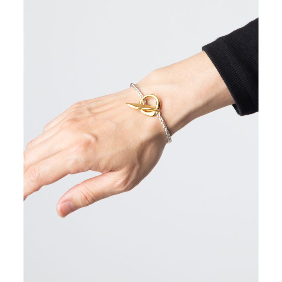 TOM WOOD トムウッド Robin Bracelet Duo BSG080NZ01S925/9K
