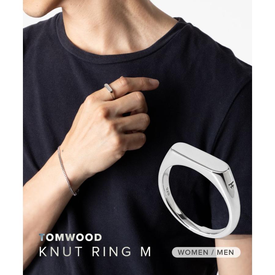 12号　トムウッド TOM WOOD Knut Ring クヌートリング　52 TOM WOOD TOMWOOD トムウッド リング メンズ Knut Ring クヌート