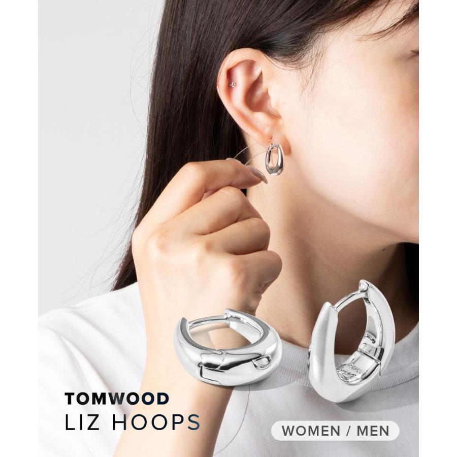 新品 TOMWOOD トムウッド Liz Hoop Pave リズフープ ピアス TOMWOOD - 【残りわずか】Liz Hoop(SILVER) | ACRMTSM ONLINE STORE
