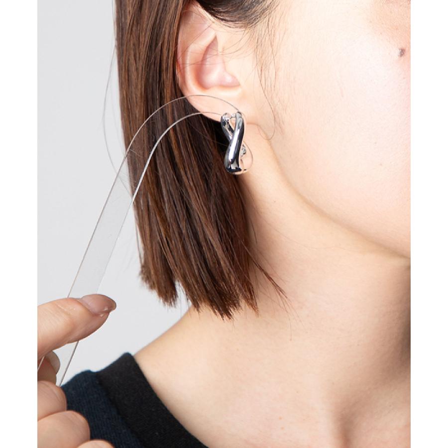 【美品】PANDORA ツイストデザイン フープピアス TOM WOOD（トムウッド） TOM WOOD Twist Hoops ツイストフープ 101419