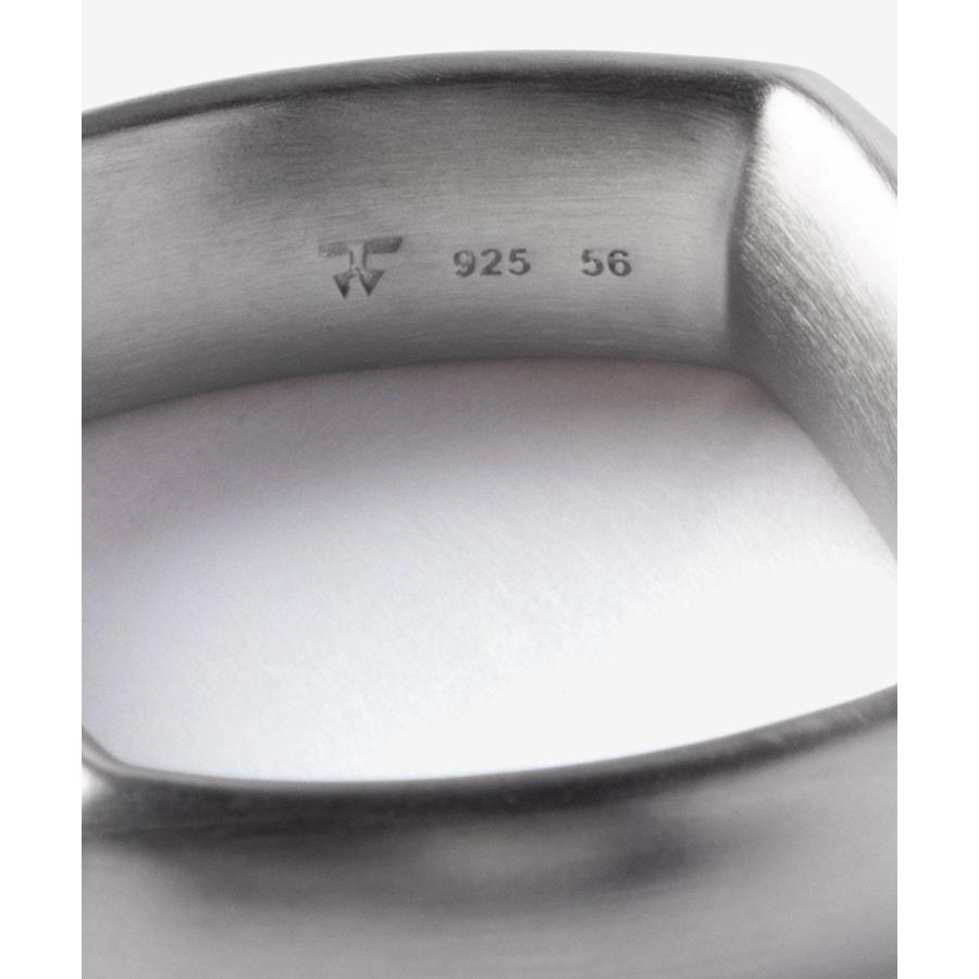 TOM WOOD（トムウッド） TOM WOOD FRAME RING SATIN フレーム リング