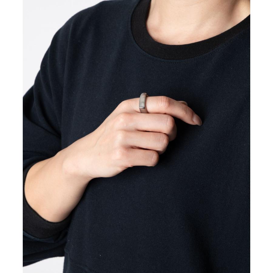 TOM WOOD（トムウッド） TOM WOOD FRAME RING SATIN フレーム リング