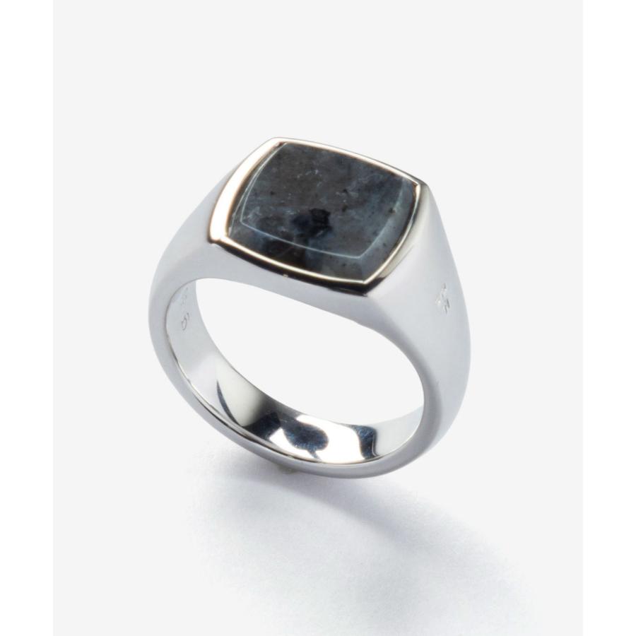 TOM WOOD（トムウッド） TOM WOOD KAY RING LARVIKITE ケイ