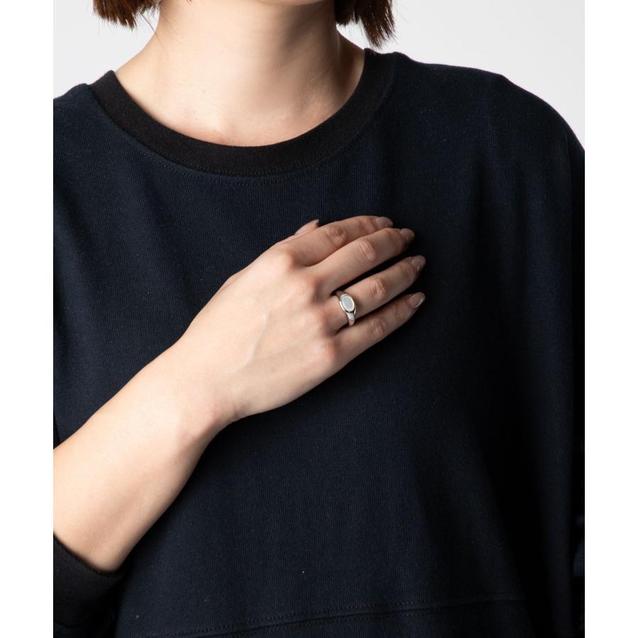 TOM WOOD（トムウッド） TOM WOOD JOE RING WHITE MOP ジョー ホワイト