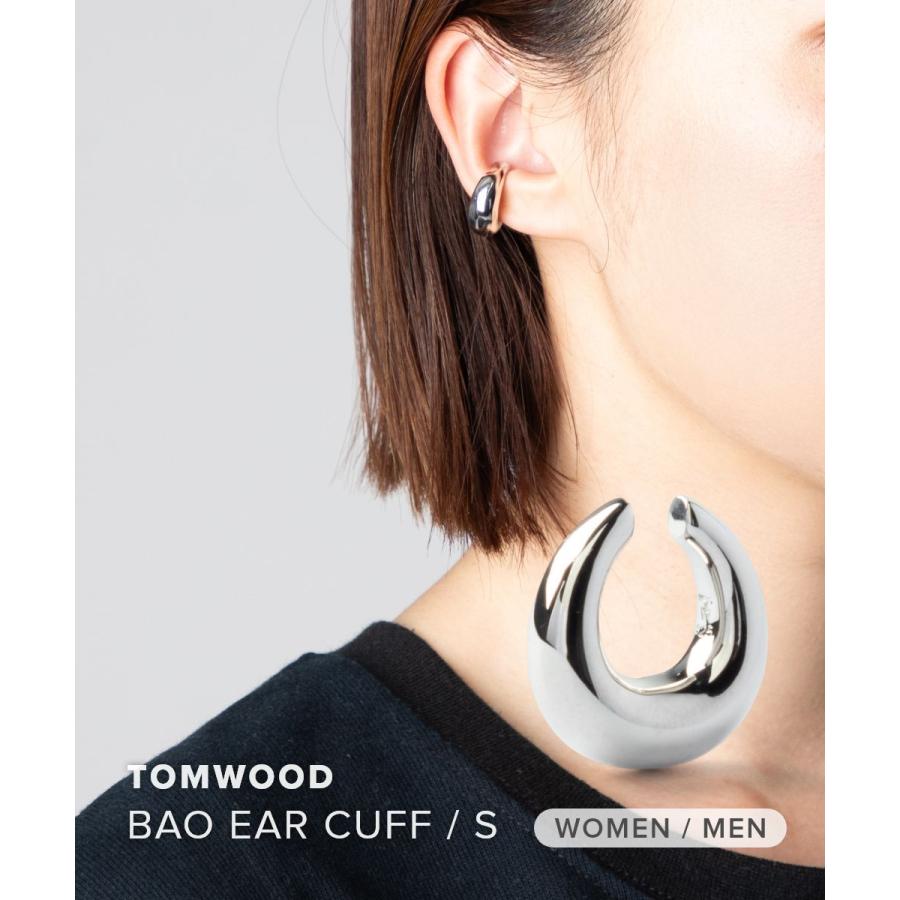 トムウッド　ピアス　イヤーカフ　イヤカフ　　イヤリング　耳飾り0710 TOM WOOD（トムウッド） TOM WOOD BAO EAR CUFF SMALL バオ イヤーカフ