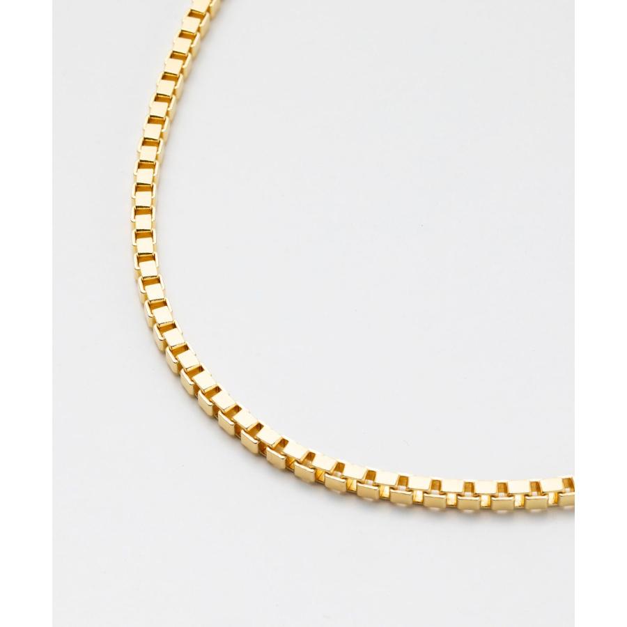 TOM WOOD トムウッド N01019VBX01S925 9k ネックレス Square chain