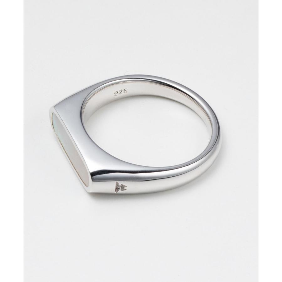 TOM WOOD トムウッド R75SBWHM01S925 リング Mario Ring White