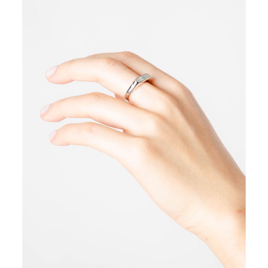 TOM WOOD トムウッド R75SBWHM01S925 リング Mario Ring White