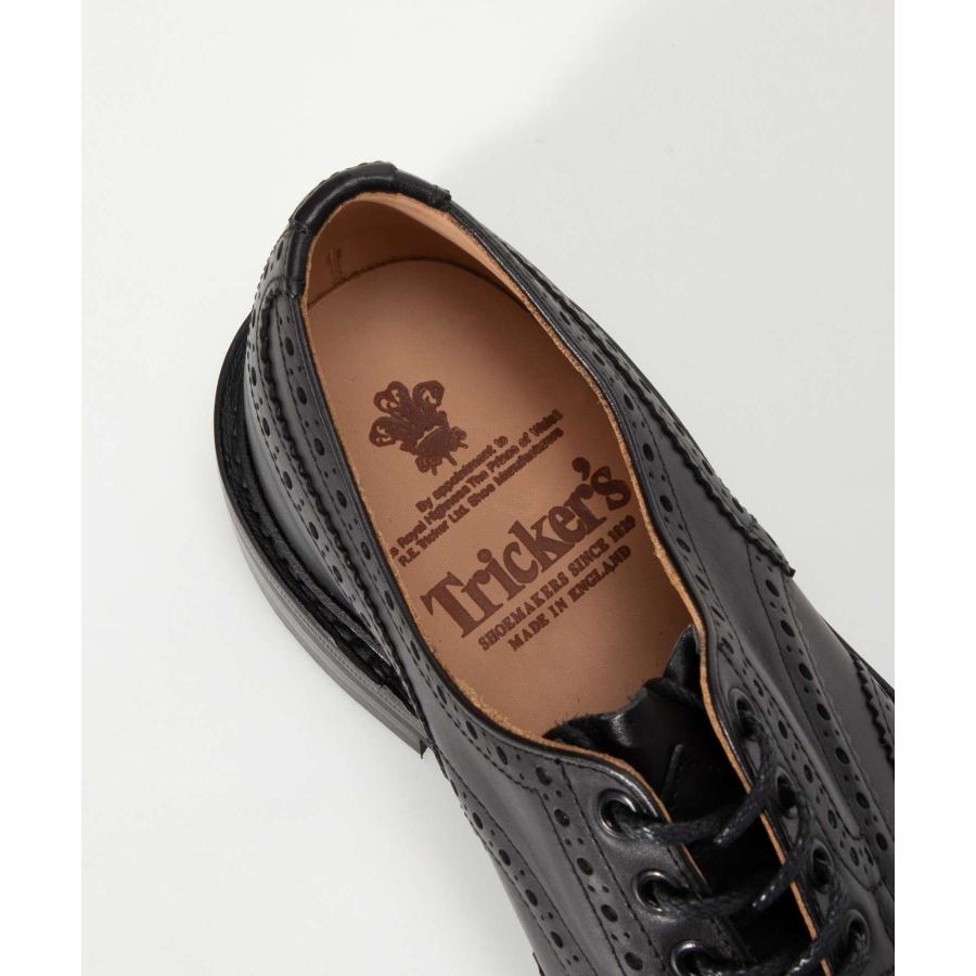 トリッカーズ Tricker's 5633 ビジネスシューズ BOURTON DAINITE SOLE 5 FIT メンズ シューズ バートン ダイナイトソール フィッティング5 ウィングチップ｜u-stream｜13