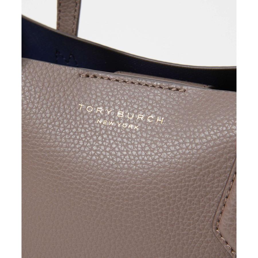 TSA✨トリーバーチ ペリー スモール バッグ 2way 水色 3室 ロゴ TSA✨トリーバーチ ペリー スモール バッグ 2way 水色 3室 ロゴ