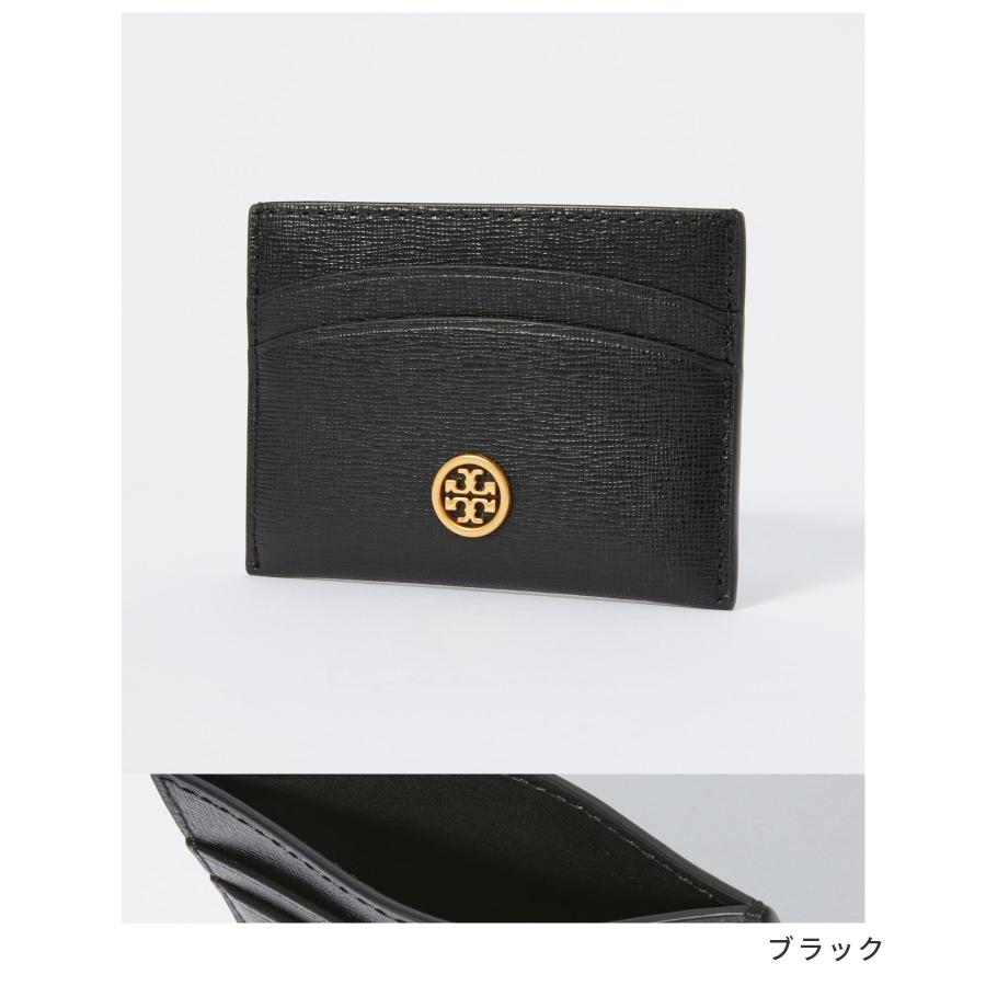 カードケース・名刺入れ Tory Burch [Tory Burch] (84070 244) Women's Robinson Card Wa TORY BURCH Robinson Card Case Gray Heron 84070