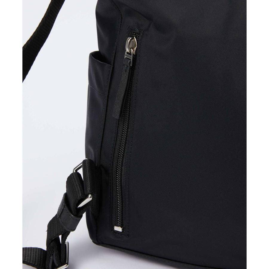 トリーバーチ　ヴァージニア バックパック　リュック　ブラック　ナイロン　軽量 TORY BURCH デイバック リュック ヴァージニア バックパック