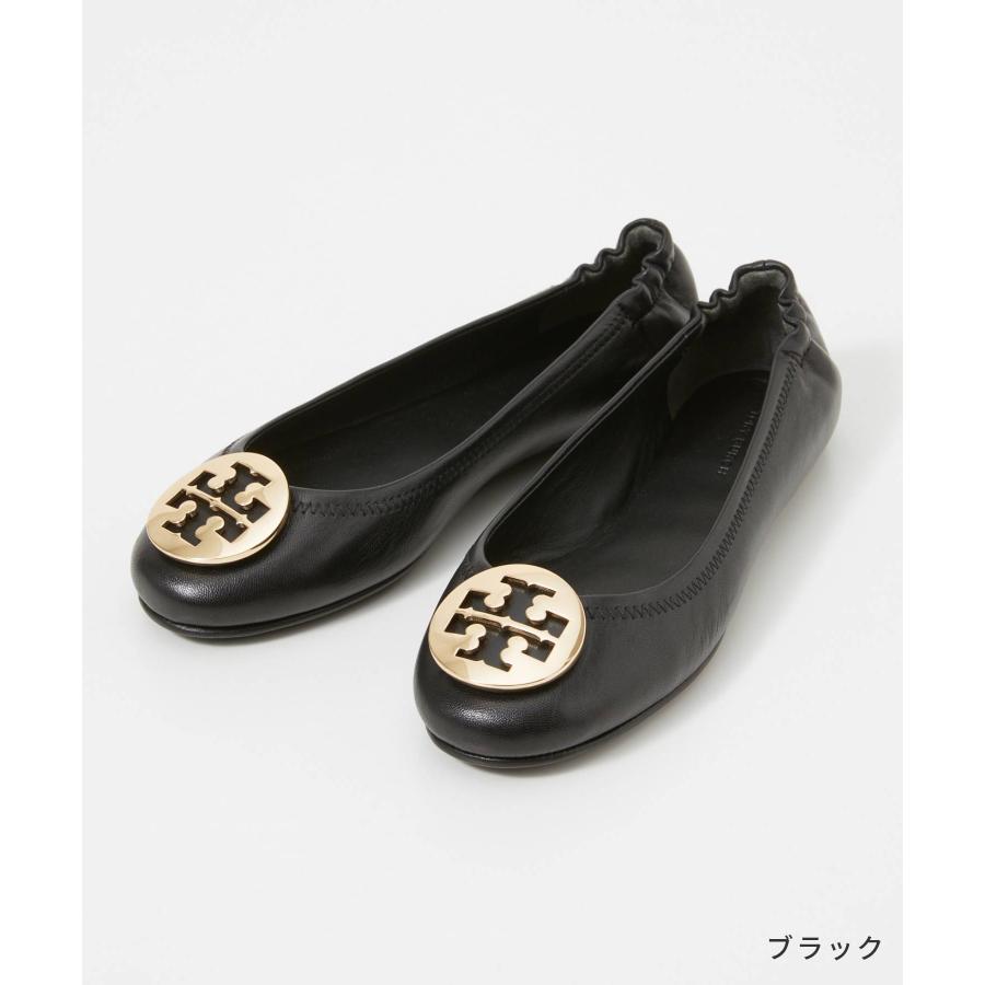 トリーバーチ TORY BURCH 50393 バレエ レディース シューズ ミニー トラベル バレエシューズ フラット 革靴 MINNIE TRAVEL BALLET WITH METAL LOGO 爆買 | TORY BURCH | 01