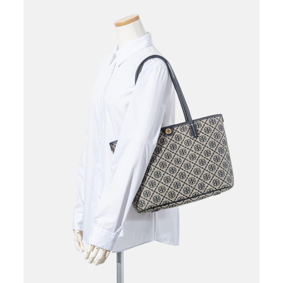 トリーバーチ TORY BURCH 152299 トートバッグ T Monogram Small Zip Tote レディース バッグ モノグラム スモールジップ ジャカード織り 爆買 | TORY BURCH | 11