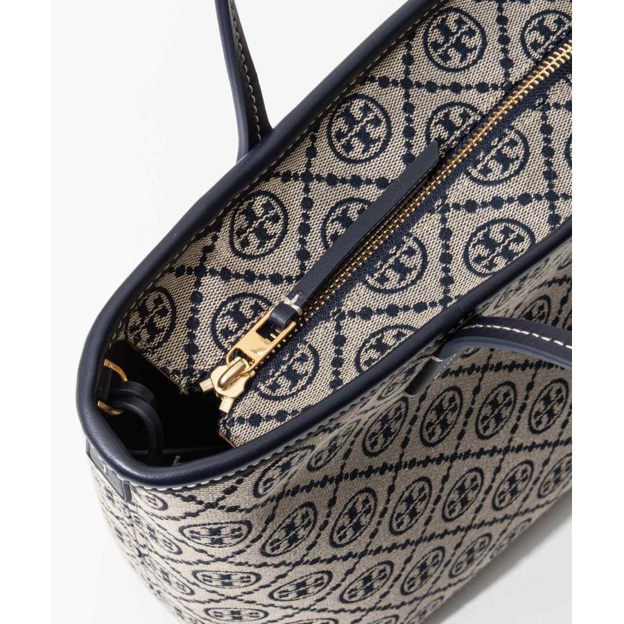 トリーバーチ TORY BURCH 152299 トートバッグ T Monogram Small Zip Tote レディース バッグ モノグラム スモールジップ ジャカード織り 爆買 | TORY BURCH | 08