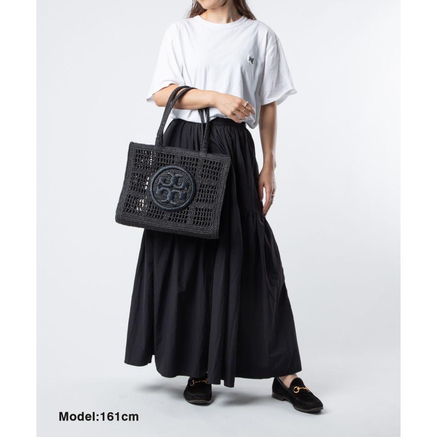 トリーバーチ TORY BURCH 158040 トートバッグ Ella Hand-Crocheted Small Tote レディース バッグ エラ スモールトート クロシェ ロゴ ラフィア 爆買 | TORY BURCH | 06