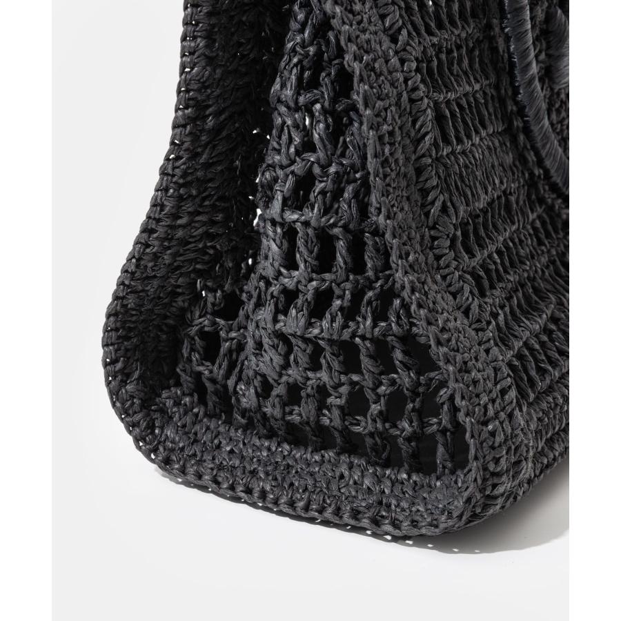 トリーバーチ TORY BURCH 158040 トートバッグ Ella Hand-Crocheted Small Tote レディース バッグ エラ スモールトート クロシェ ロゴ ラフィア 爆買 | TORY BURCH | 13