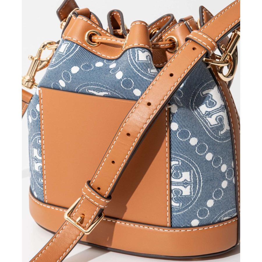TORY BURCH トリーバーチ 158606 ハンドバッグ T Monogram Denim 