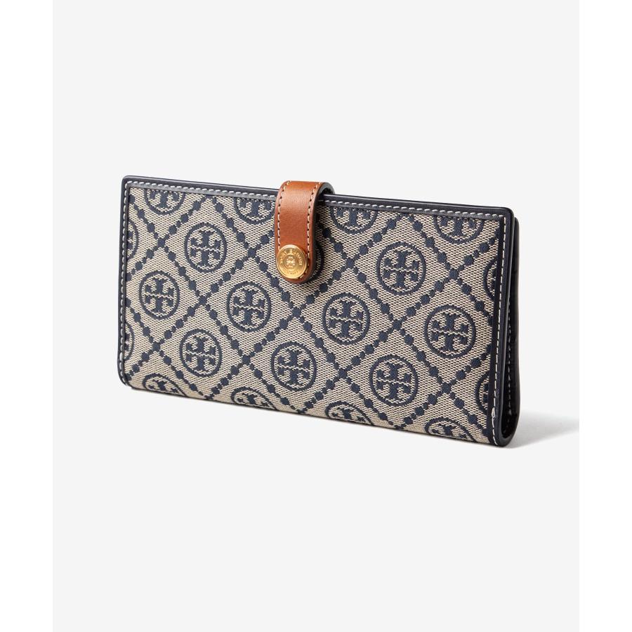 値下げ！【新品未使用品】☆Tory Burch ☆ウォーカー ジップ スリム ウォレット TORY BURCH（トリーバーチ） TORY BURCH T Monogram Tモノグラム Zip